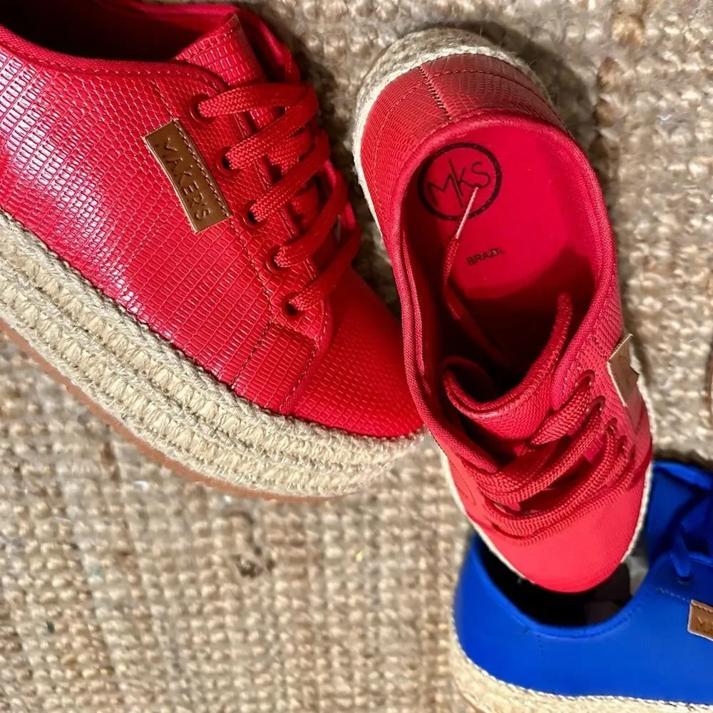 Blue Espadrilles Sneakers